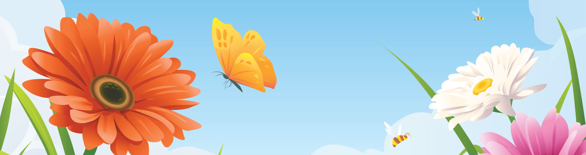 illustrated flowers
